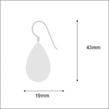 Load image into Gallery viewer, Silver Meenakari Earrings - Floral
