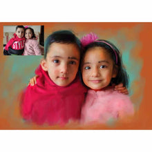 Load image into Gallery viewer, Coloured Digital Portrait - Style 1
