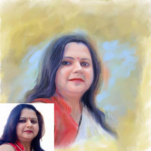 Load image into Gallery viewer, Coloured Digital Portrait - Style 2
