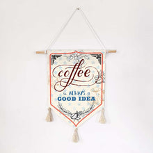 Load image into Gallery viewer, Wall Decor - Tapestry - Coffee Love - rangreli
