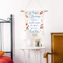 Load image into Gallery viewer, Wall Decor - Tapestry - Perfect Marriage
